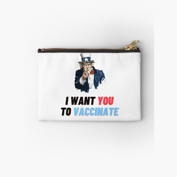 Item preview, I want YOU to VACCINATE designed and sold by NunjDesign.