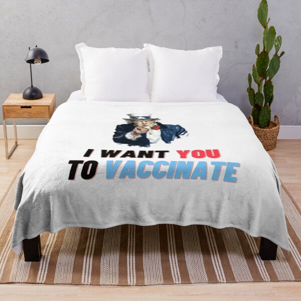 Item preview, I want YOU to VACCINATE designed and sold by NunjDesign.