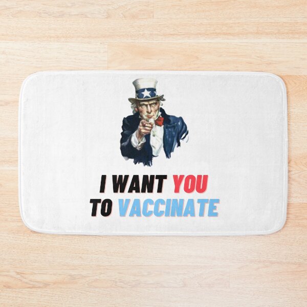 Item preview, I want YOU to VACCINATE designed and sold by NunjDesign.
