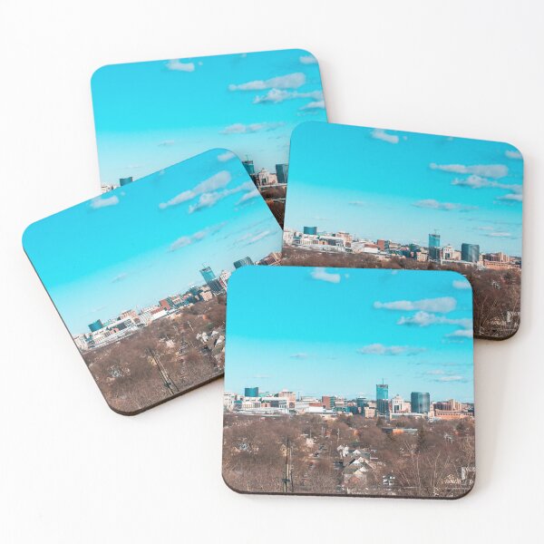 Item preview, Clear skies over the Grand Rapids Michigan City Skyline designed and sold by Michael Deemer.