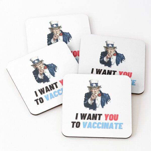 Item preview, I want YOU to VACCINATE designed and sold by NunjDesign.
