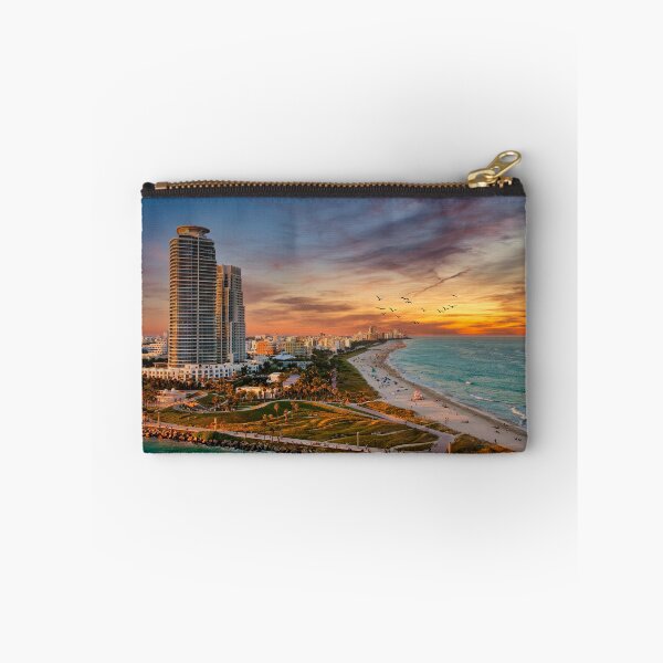 Item preview, Condo Towers on Miami Beach at Dusk designed and sold by dbvirago.