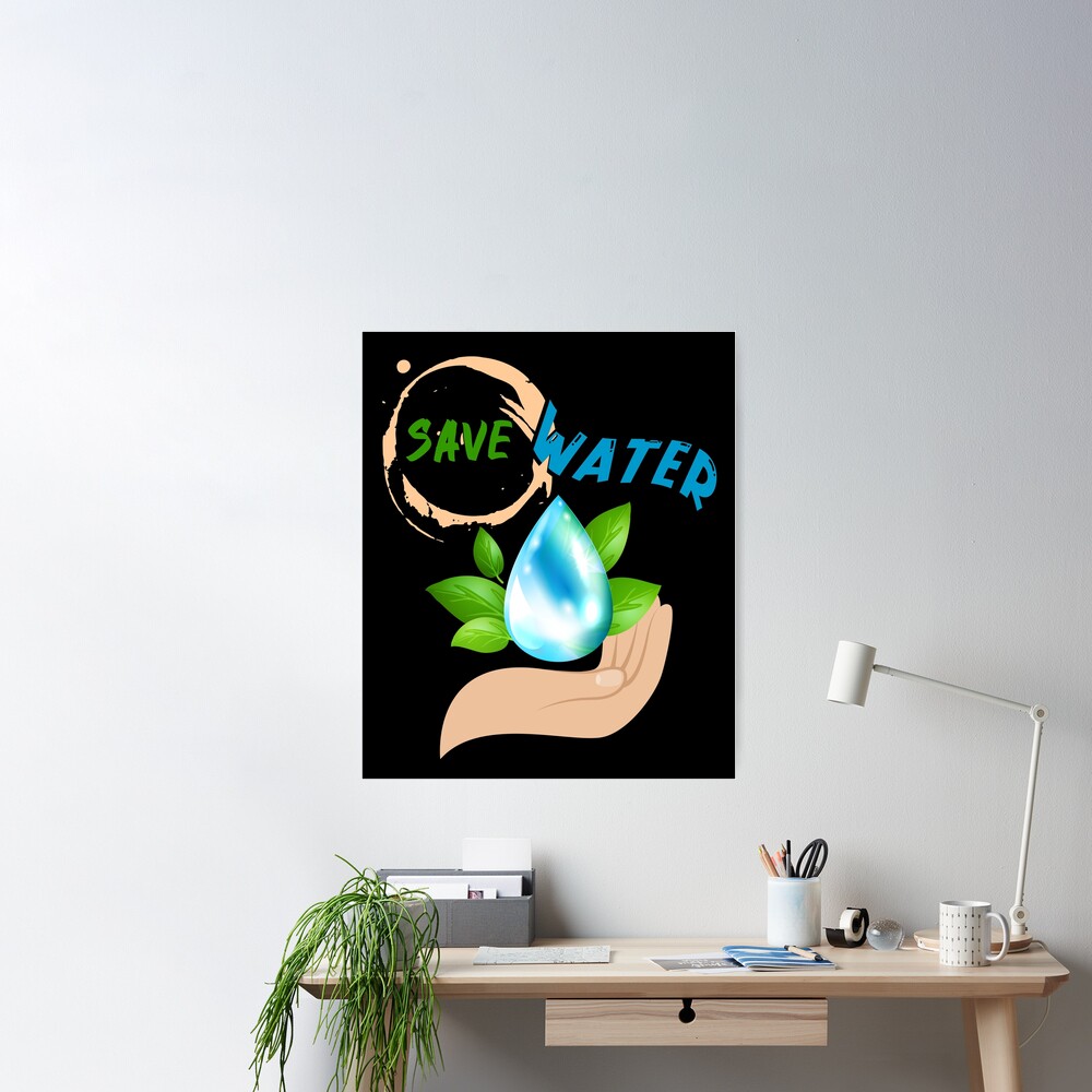 save water save life sticker poster|save water quotes Paper Print - Nature  posters in India - Buy art, film, design, movie, music, nature and  educational paintings/wallpapers at Flipkart.com