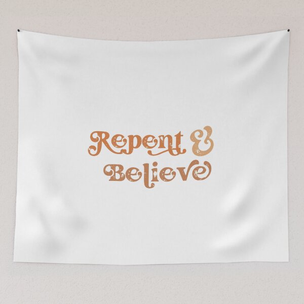 Item preview, Repent And Believe designed and sold by KatrinElise.
