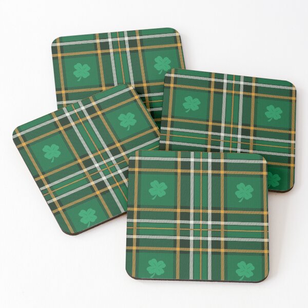 Item preview, Lucky Shamrock Plaid designed and sold by cfspider.