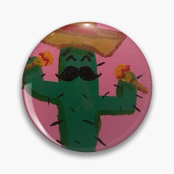 Item preview, Cute Cactus with Maracas designed and sold by KaylaOnCanvas.