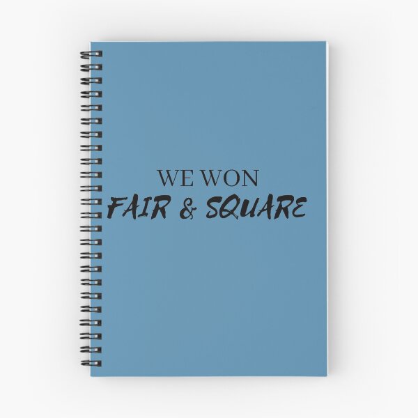 Item preview, WE WON, FAIR & SQUARE designed and sold by EliteArtists.