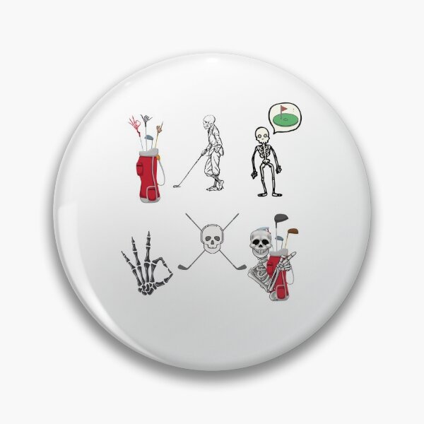 Item preview, Golf skeletons designed and sold by HBThoughts.