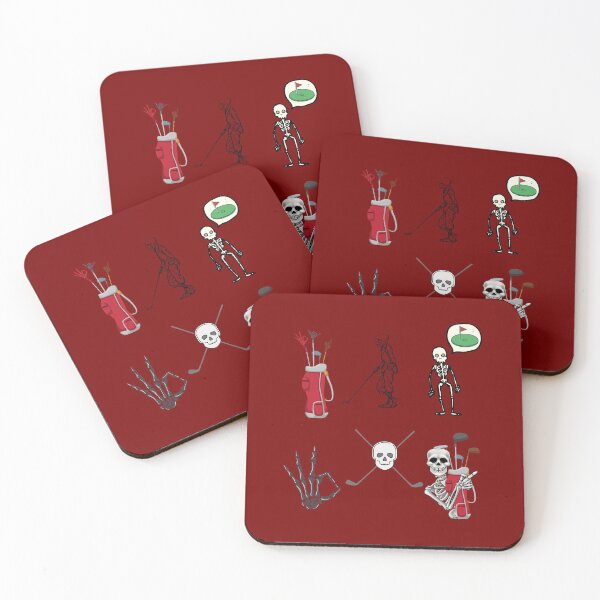 Item preview, Golf skeletons designed and sold by HBThoughts.