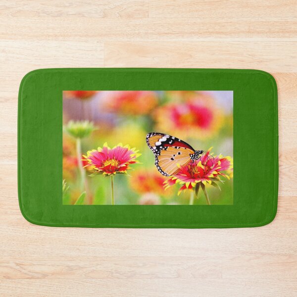 Item preview, Beautiful butterfly in flower garden  designed and sold by Mr7Williams.