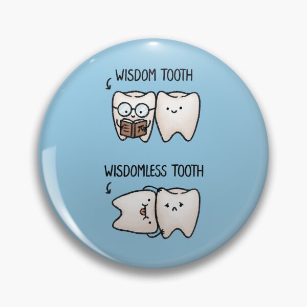 Item preview, Wisdom Tooth and Wisdomless Tooth designed and sold by drawforpun.