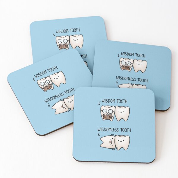 Item preview, Wisdom Tooth and Wisdomless Tooth designed and sold by drawforpun.