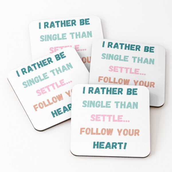 Item preview, I rather be single !!!- Vintage designed and sold by TIPJ.