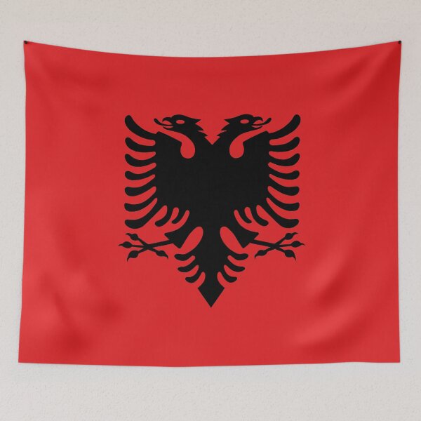 Item preview, Albanian flag of Albania designed and sold by FlagsandSymbols.