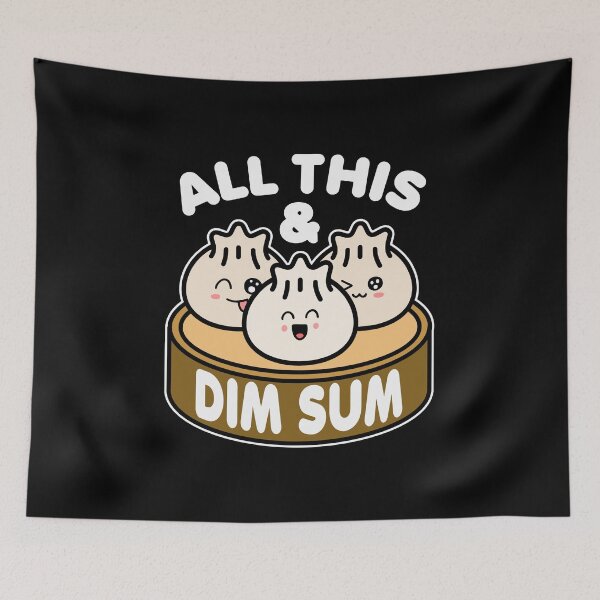Item preview, All This and Dim Sum - Cute Dim Sum Dumplings designed and sold by CrystalCrush.