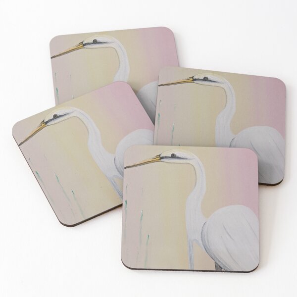 Item preview, Beautiful Coastal White Egret designed and sold by vickyhall.