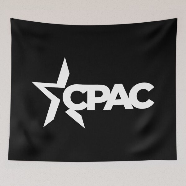 Item preview, Cpac 2021 t-shirt and mask logo red designed and sold by wiggy38.