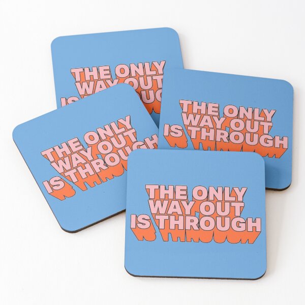 Item preview, The Only Way Out Is Through designed and sold by emiface.