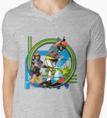 Water skiers Men's V-Neck T-Shirt
