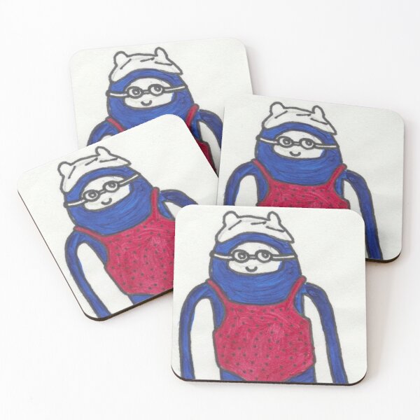 Item preview, Little Swimmer Character  designed and sold by NoonFruit.