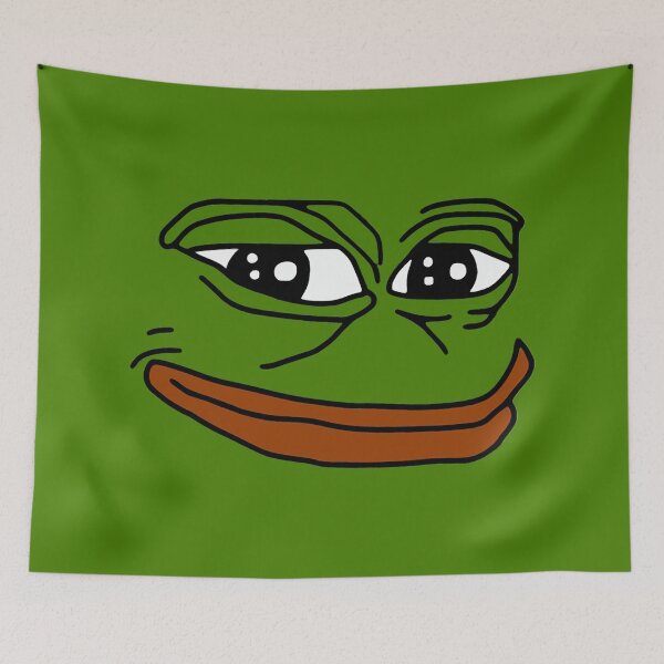 Item preview, Pepe The Frog Face designed and sold by kronotic.
