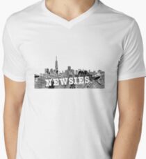 newsies Men's V-Neck T-Shirt