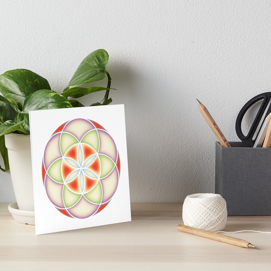 Vista previa del artículo con la obra «Lámina rígida», diseñado y vendido por InfinitePathArt.