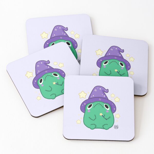 Item preview, Little Wizard Frog designed and sold by TayCats-Shop.