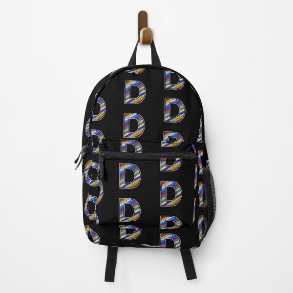 Item preview, Letter D (striped) designed and sold by artfulnotebook.