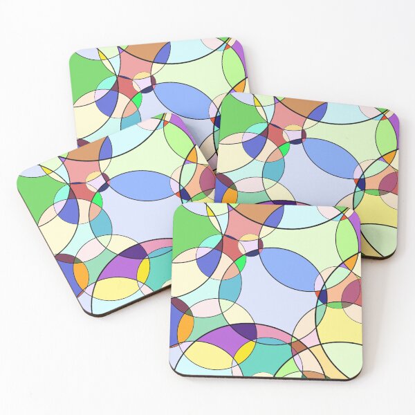 Item preview, abstract circles designed and sold by sunny-day-art.