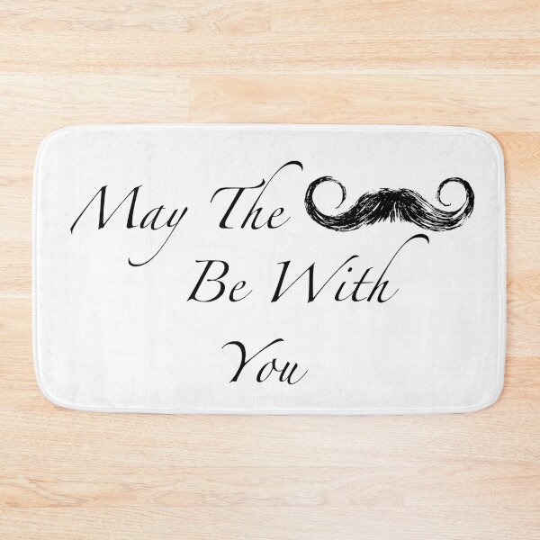 Item preview, May The Moustache Be With You designed and sold by PebblesPrint.