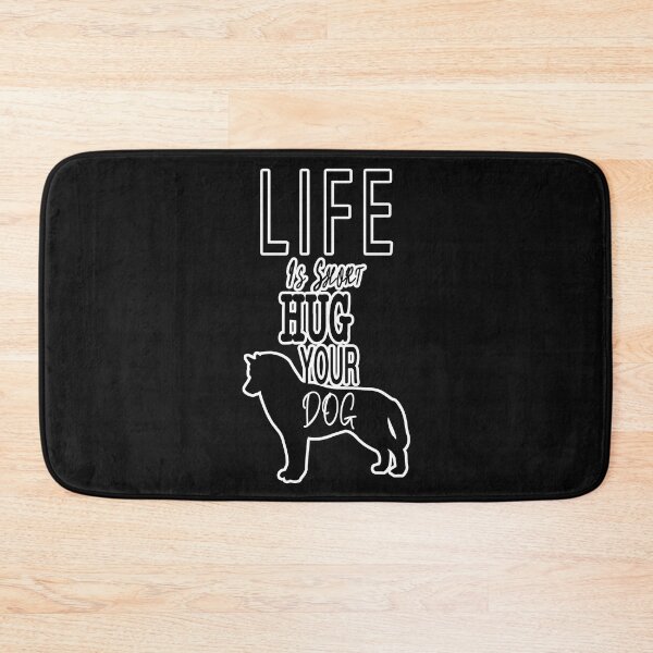 Item preview, Funny idea life is short hug your Dog Lover  dog short quote For Men, Women, and Kids designed and sold by fashion-tees.