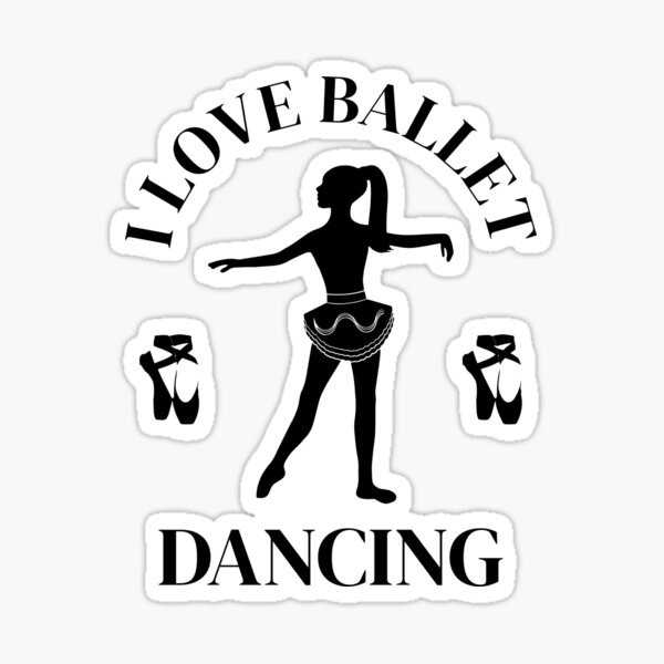 Item preview, About Dancing - I Love Ballet Dancing designed and sold by Luvjesus2.
