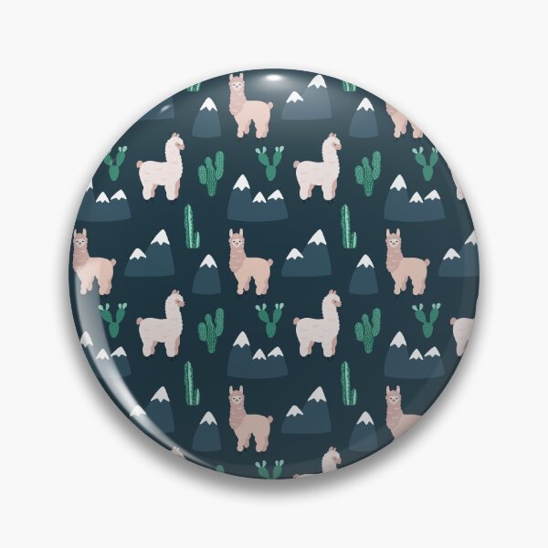 Item preview, Alpacas, cactus and mountains pattern designed and sold by della95.