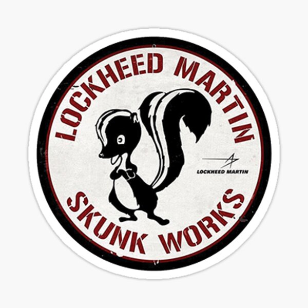 Lockheed Martin Skunkworks Logo Sticker
