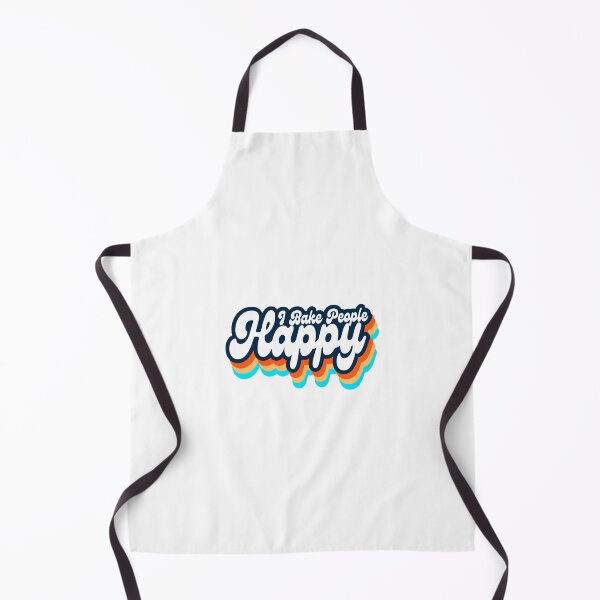 Item preview, I Bake People Happy - Baker Retro Gift For Baking Lovers  designed and sold by ZETTIF ⭐⭐⭐⭐⭐.