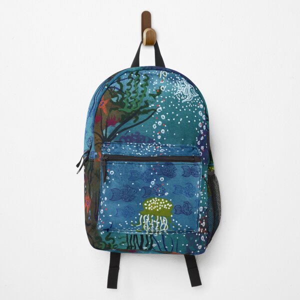 Item preview, Under the Sea scape with Plants, Fish, Jelly Fish designed and sold by NoonFruit.