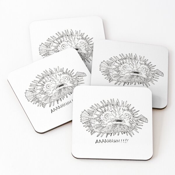 Item preview, AAAAHHHH!!!! (but black and white) designed and sold by stepheninks.