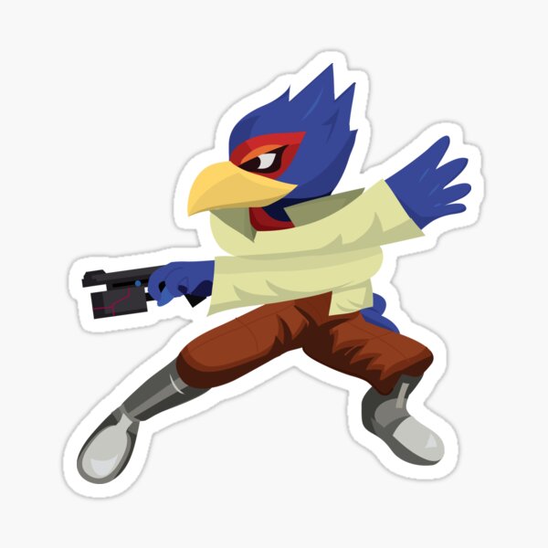 Falco - Super Smash Brothers Melee Nintendo Sticker