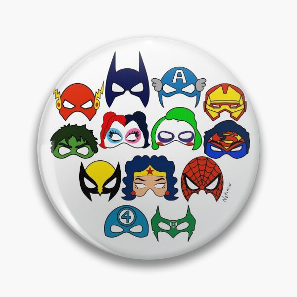 Item preview, Superhero Masks designed and sold by NOTSNIW ART.
