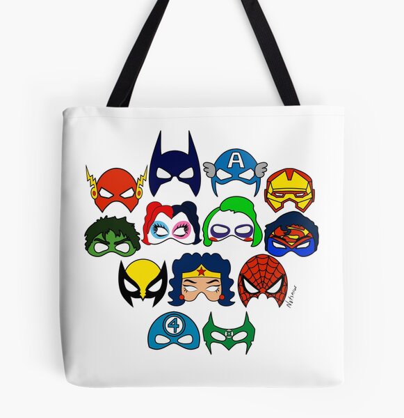 Superhero Masks | Tote Bag