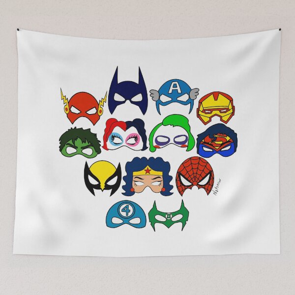 Item preview, Superhero Masks designed and sold by NOTSNIW ART.