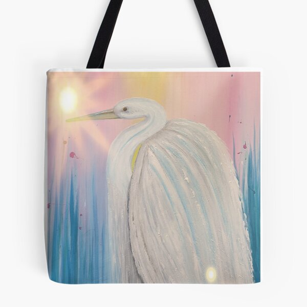 Item preview, Origingal acrylic egret by Victoria Lynn designed and sold by vickyhall.