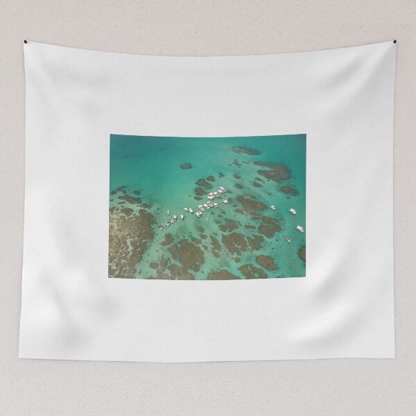 Item preview, Huge coral into the ocean and boats designed and sold by Victorsju.