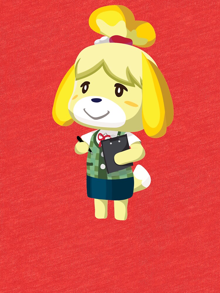 "Isabelle Animal Crossing New Leaf Vector Print" T-shirt ...