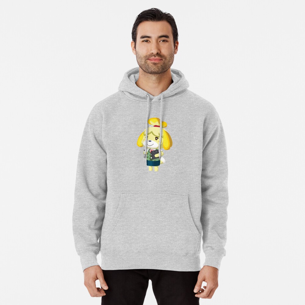 Download "Isabelle Animal Crossing New Leaf Vector Print" Pullover Hoodie by niymi | Redbubble