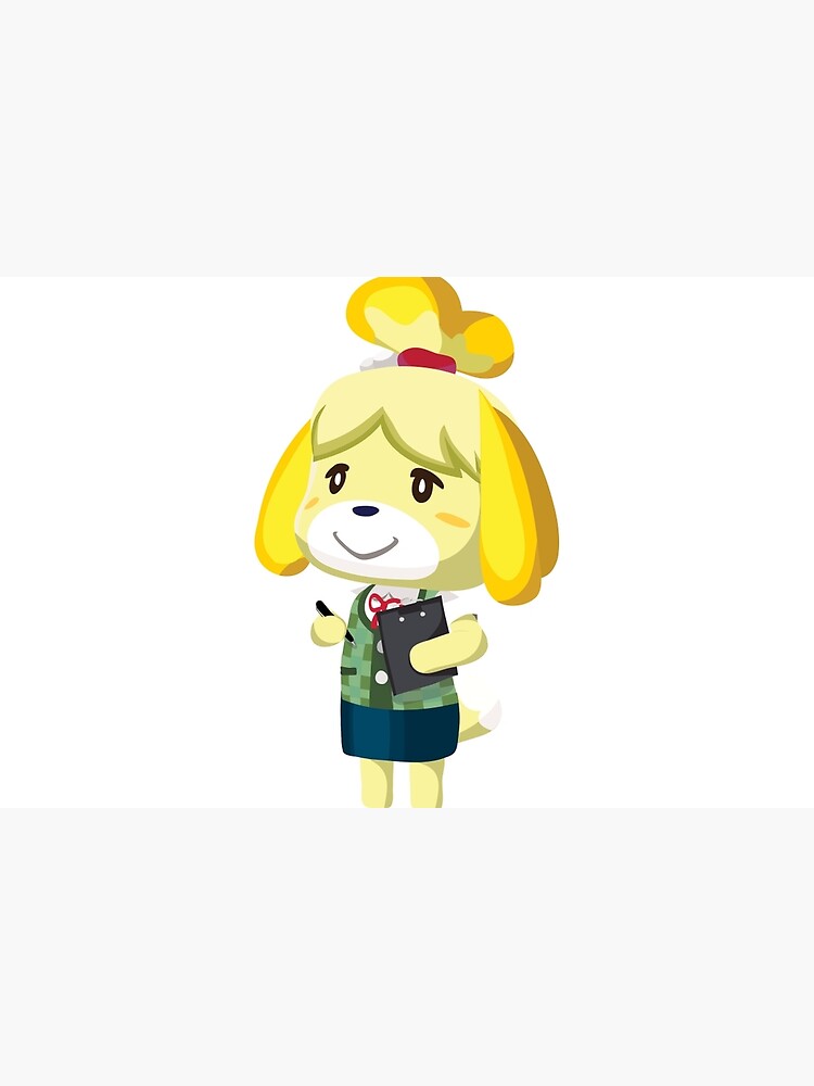 Download "Isabelle Animal Crossing New Leaf Vector Print" Zipper ...