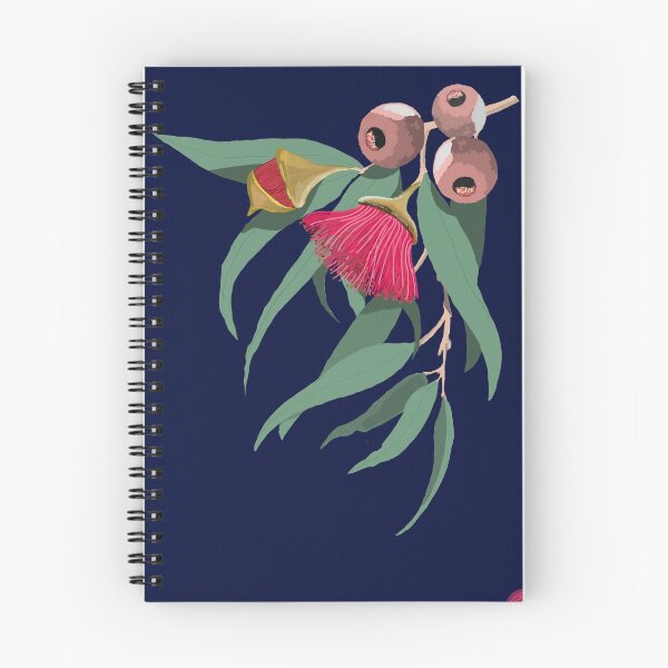 Item preview, Flowering Eucalyptus Navy by Gregory D White designed and sold by Gregory Donald White.