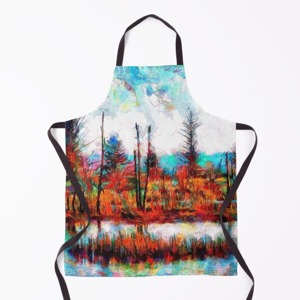 Item preview, Wylie Slough Wildlife Preserve in Mt Vernon - with Painterly Watercolor Effects designed and sold by SeaChangeDesign.
