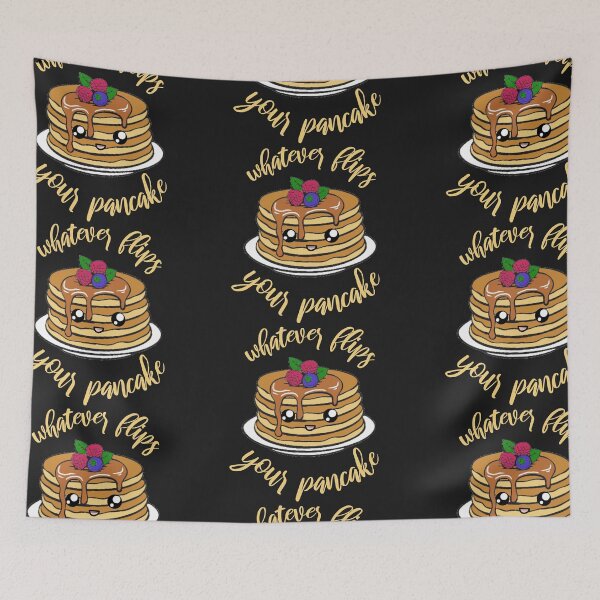 Item preview, Whatever Flips your Pancake- yellow text designed and sold by Old-Cat-Lady.